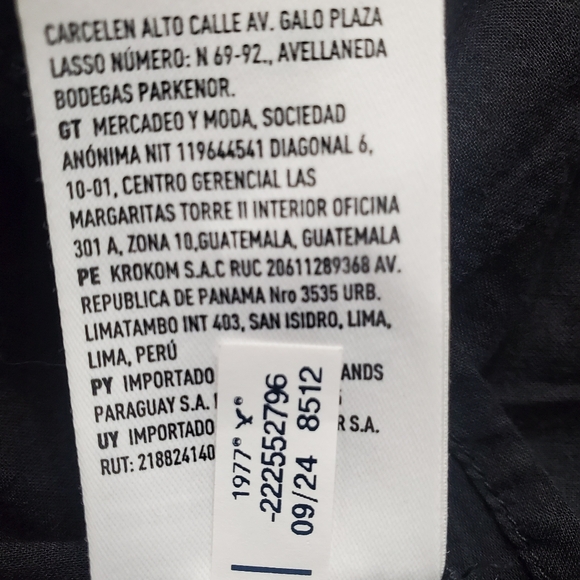 American Eagle Eyelet Tiered Smocked Lined Midi Dress Black Cottagecore NWOT M - Picture 15 of 16